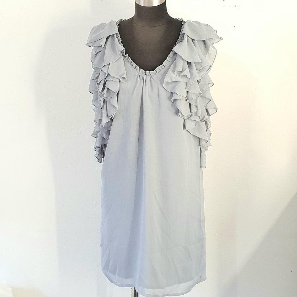 GO International Ruffle Dress - Picture 1 of 7